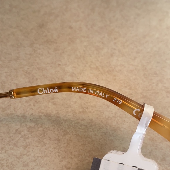 NWOT Chloe purple sunglasses